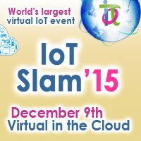 IoT Slam 2015 Virtual Internet of Things Conference Banner  200x200