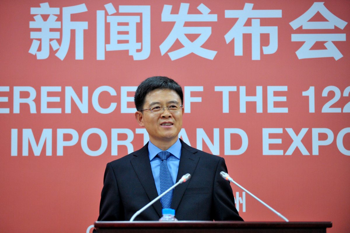 Xu Bing, spokesman for the Canton Fair, noted that the fruitful results at the 122nd Canton Fair were achieved thanks to the growing number of buyers and their purchasing power. (PRNewsfoto/Canton Fair)